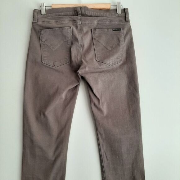 HUDSON | Colette Mid Rise Skinny Jeans Steel Grey Sz 29 Flawed - Picture 10 of 15